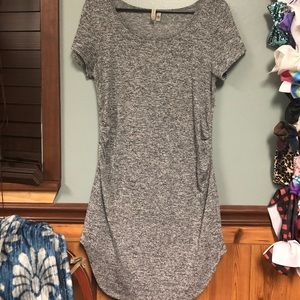 Marled Grey Dress